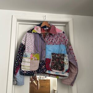 Psychic Outlaw wide sleeve chore coat.